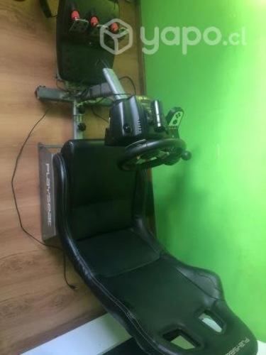 Simulador de autos logitech+ps3+tv