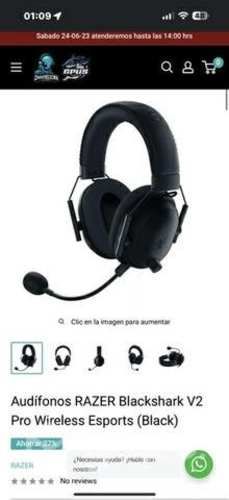 Audífonos razer gamer inalámbricos blackshark V2