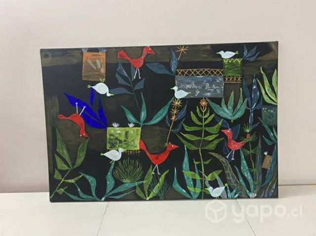 Acrilico sobre tela Paul Klee