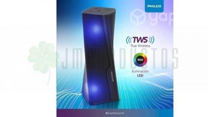 Parlante Philco Tws Tower Rgb 265bk True Wireless