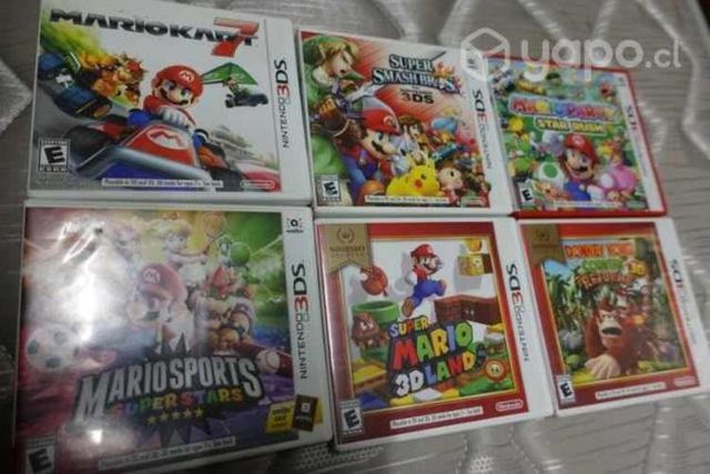 Lote de juegos 3DS