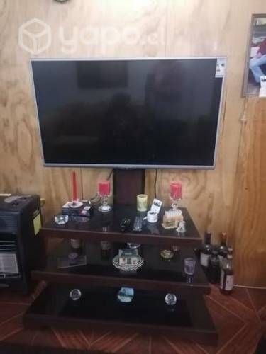 rack de tv con soporte para