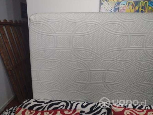 cama completa con marquesa