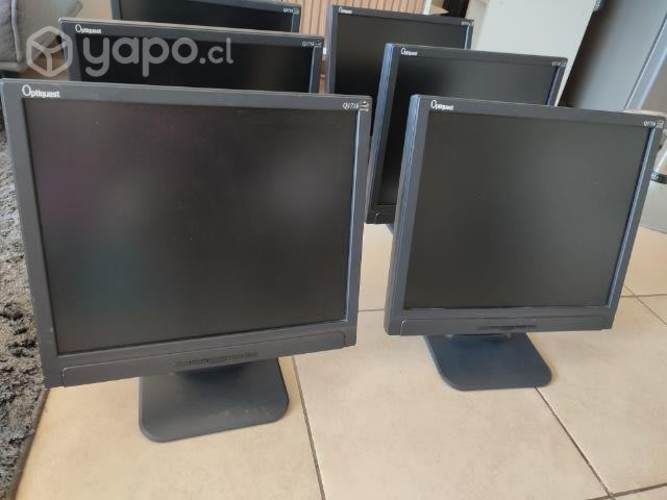 Monitores View Sony Optiquest de 17 pulgadas LCD