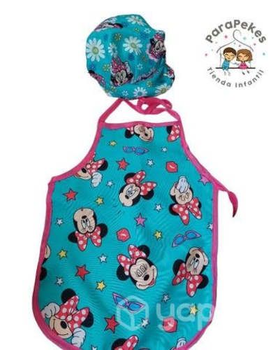 Delantal más gorro chef