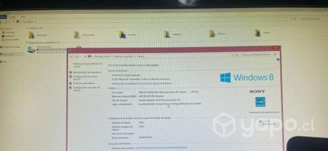 Notebook Sony Vaio SVF14423CLW