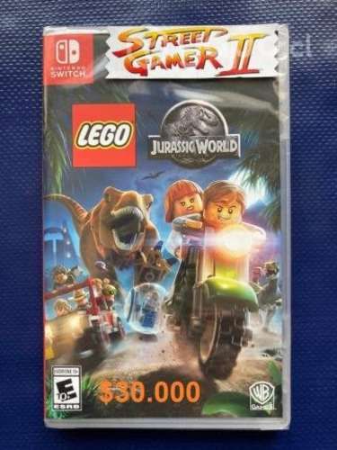 Lego jurassic world ninetndo switch nuevo sellado