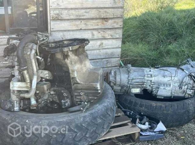 Motor en desarme sangyong y caja aut