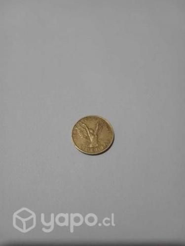 Moneda de 5 pesos 1988 escasa