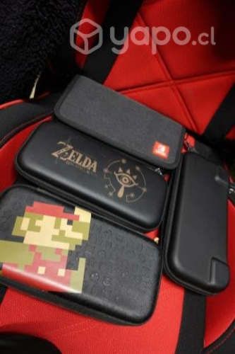 Estuche nintendo switch originales Mario, Zelda