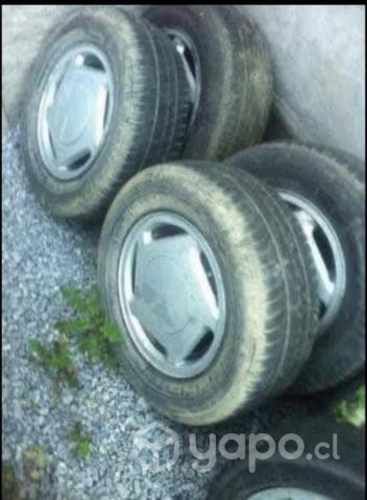 Llantas para vw quantum /santana de aluminio