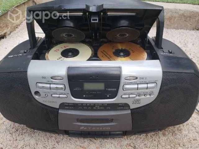 Antigua radio Aiwa 1990 doble Cd
