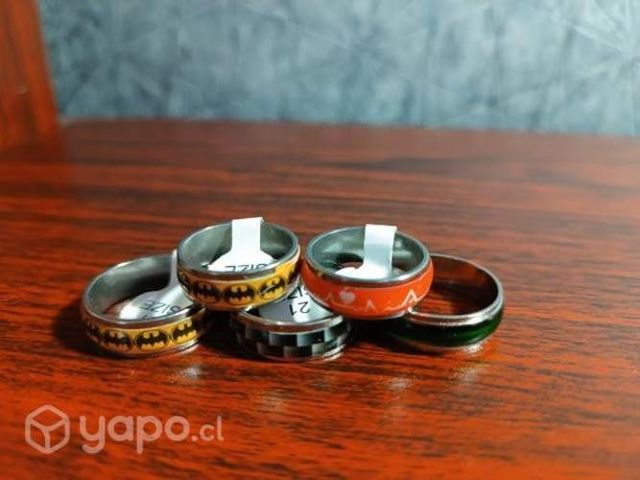 Anillos con patrones