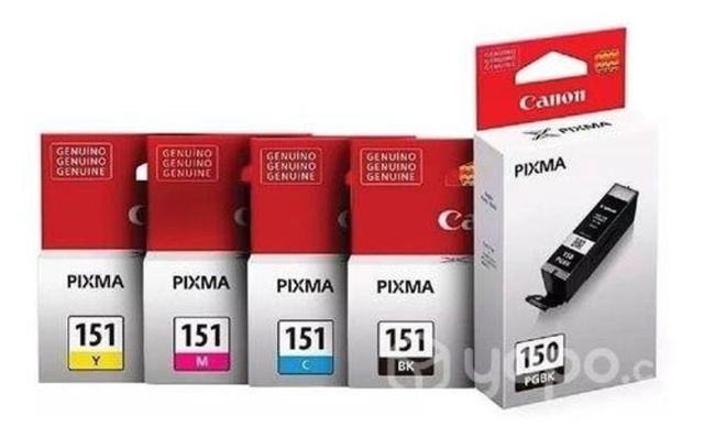 Cartucho de Tinta Original Canon CLI-151 Y,M,BK
