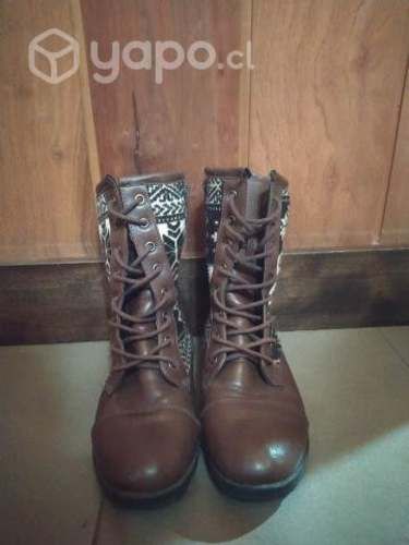 Botines diseño étnico