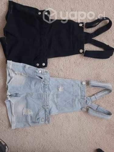 Jardineras/short talla S equivalente talla 14ap