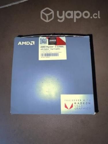 grafica y procesador amd ryzen3 2200G