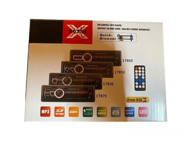 Radio 1 din con bluetooth, tarjeta sd!