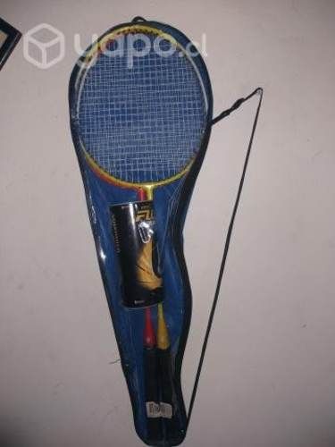 Set Bádminton 2 Raquetas + 2 Plumillas + Funda Suf