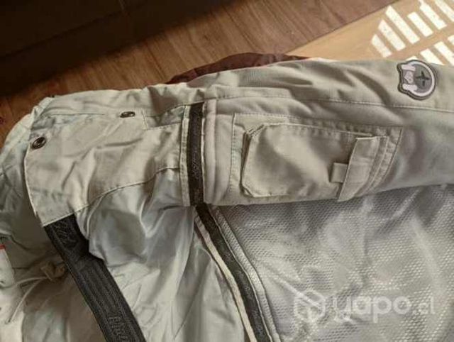 Parka niña MAUI talla 14, impermeable, 2 usos