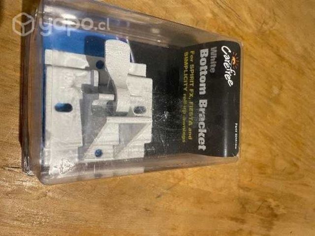 Soporte inferior para toldo de Casa Rodante