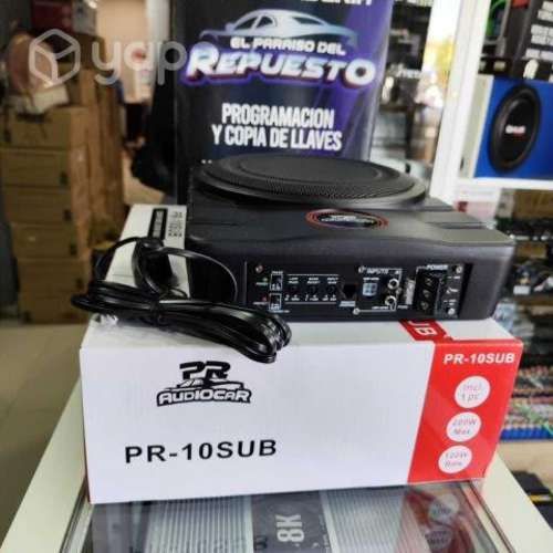 Subwoofer amplificado pr plano 600w incluye inst