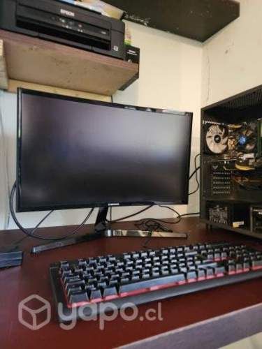 Pc gamer + monitor gamer + teclado gamer