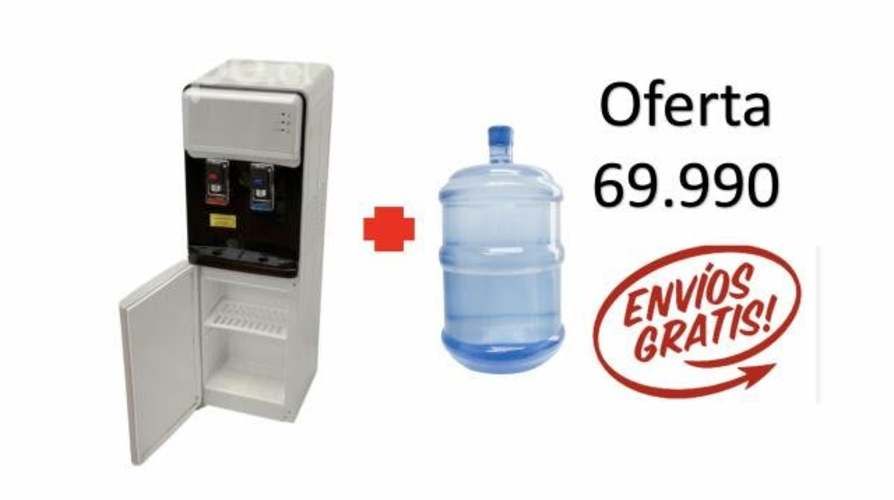 Dispensador de Agua Fria y Caliente Pedestal