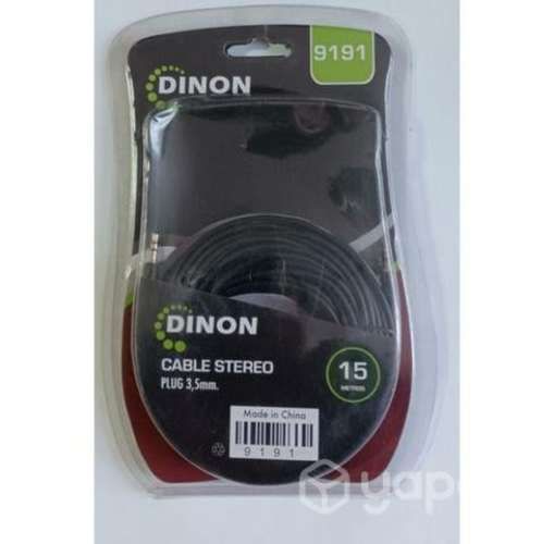 Cable Estereo Plug 3,5 Mm 15 Mts