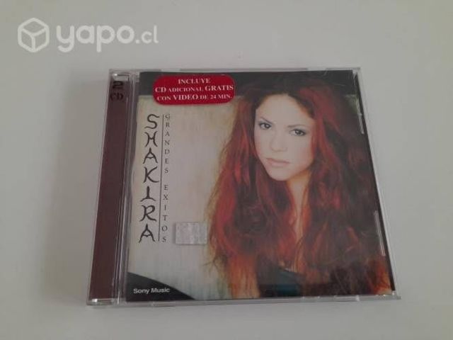CD Shakira &quot;Grandes Exitos&quot; Inpecable