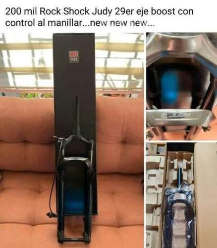 Horquilla rock shock judy eje boost 29er