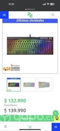 Teclado Mecánico HyperX Elite 2