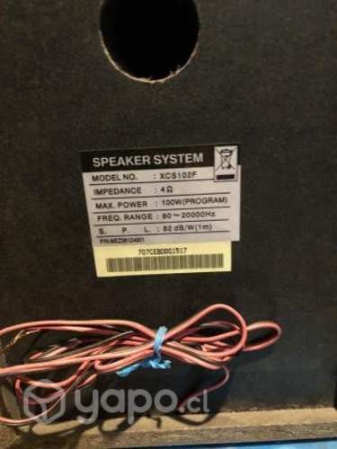 Mini componente XC102 LG