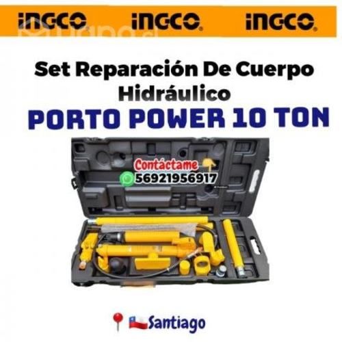 Set portátil hidraulico (Porta Power) 10 Ton