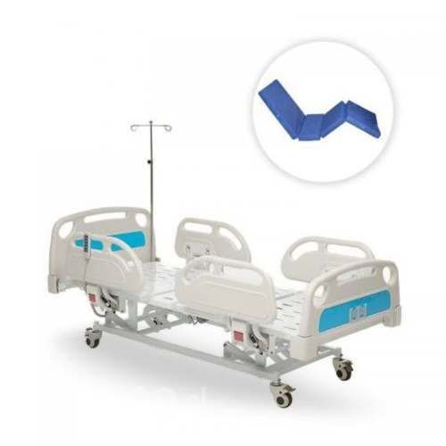 Cama Clínica 4 posiciones premium+Colchón