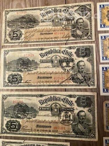 Compramos billetes de Chile Providencia contado