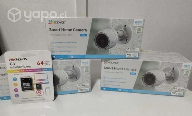 Ezviz H3C 2MP + Tarjeta de 64GB de regalo