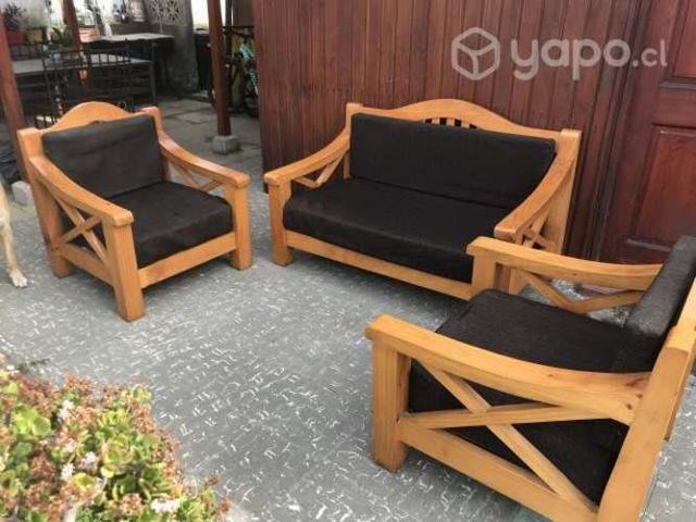 Juego de sillones Pino Oregon