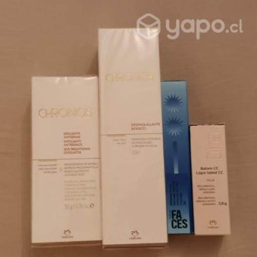 Lote de productos Natura.