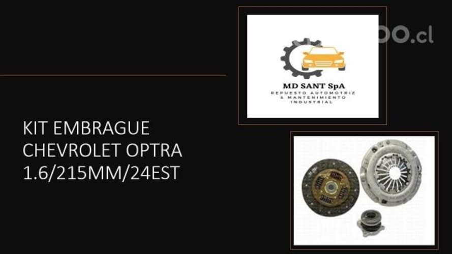 Kit embrague chevrolet optra 1.6