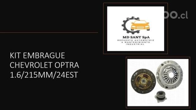 Kit embrague chevrolet optra 1.6