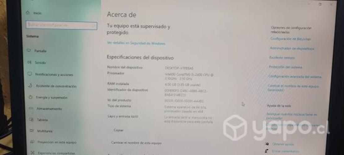 Computador lenovo thinkcentre core 5