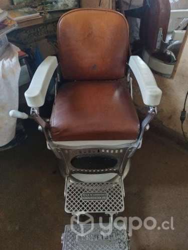 Sillon peluquero americano original.