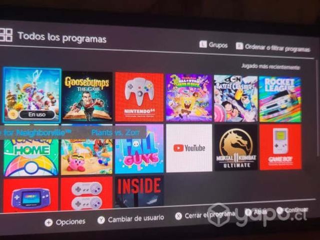 Nintendo switch oled neon