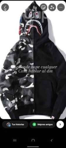 Poleron bape talla M