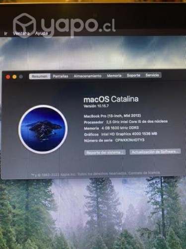 Mac pro 2012 en excelente estado