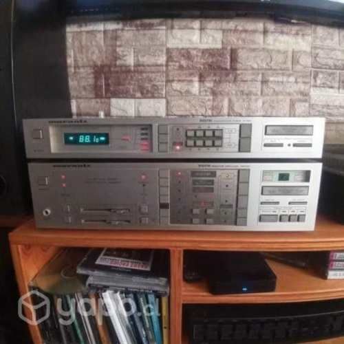 Amplificador y sintonizador marantz de los años 80