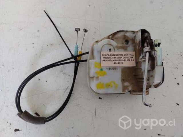 Chapa C/cierr pta tra der Mitsubishi L200 2019 4x4