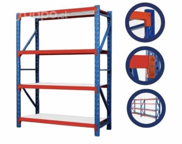 Estante Organizador Metálico industrial Vitrina