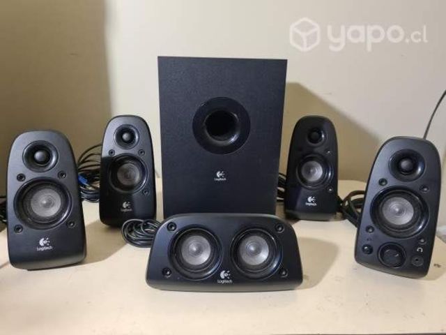 Parlantes Logitech 5.1 + Sound Blaster Audigy